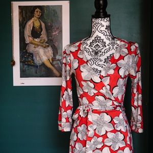 DVF: New Julian Two Silk Wrap Dress